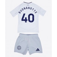 Camisa de time de futebol Leicester City Facundo Buonanotte #40 Replicas 3º Equipamento Infantil 2024-25 Manga Curta (+ Calças curtas)